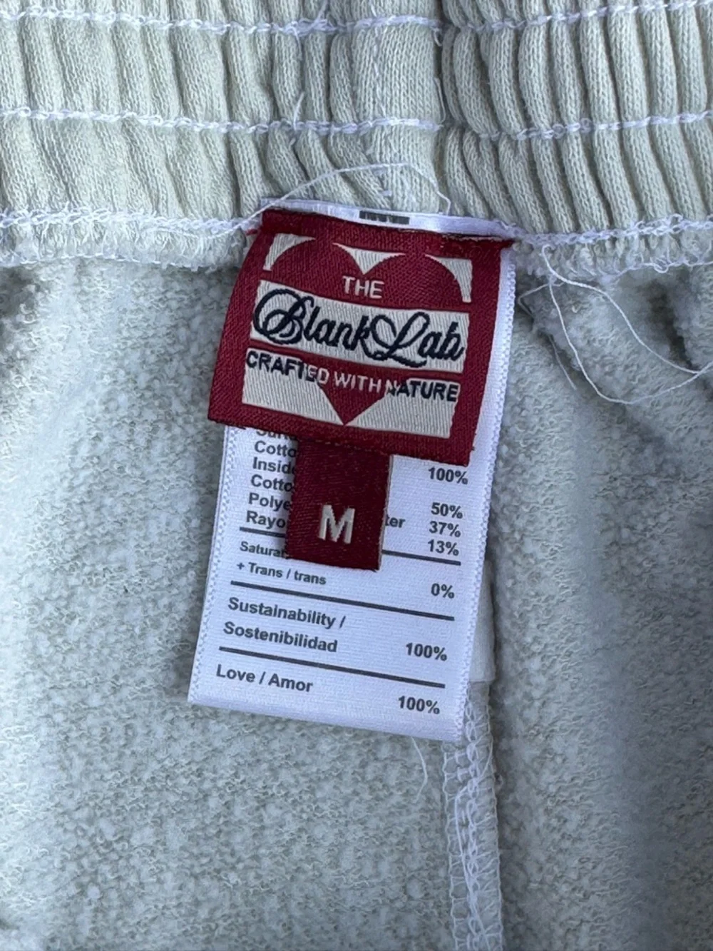 100% Organic Cotton High-Waist Lounge Shorts - Picture 4 of 4
